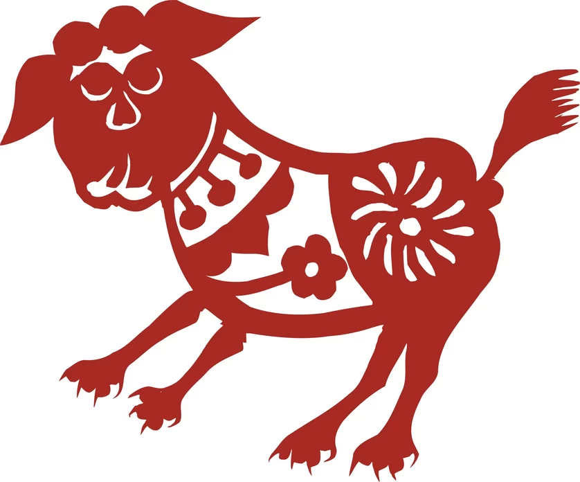 中国风中式传统喜庆民俗人物动物窗花剪纸插画边框AI矢量PNG素材【579】